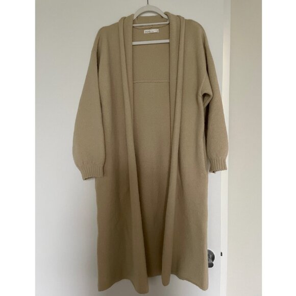 Oak + Fort Open Front Long Cardigan - Picture 1 of 3